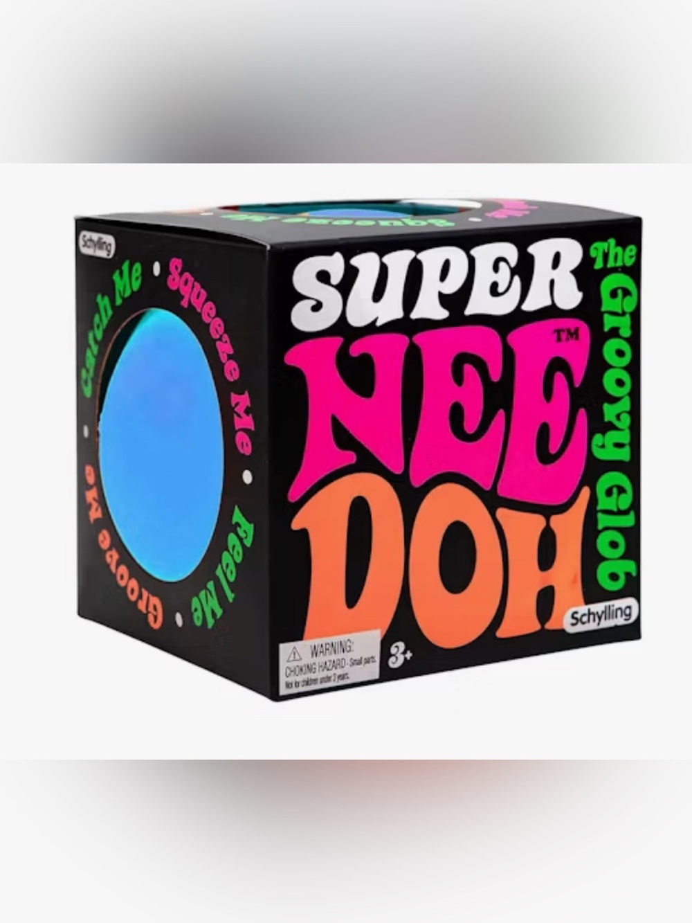 Super NeeDoh Nee Doh SUPER Stress Ball - 4.5 in Fidget Toy   Viral TikTok